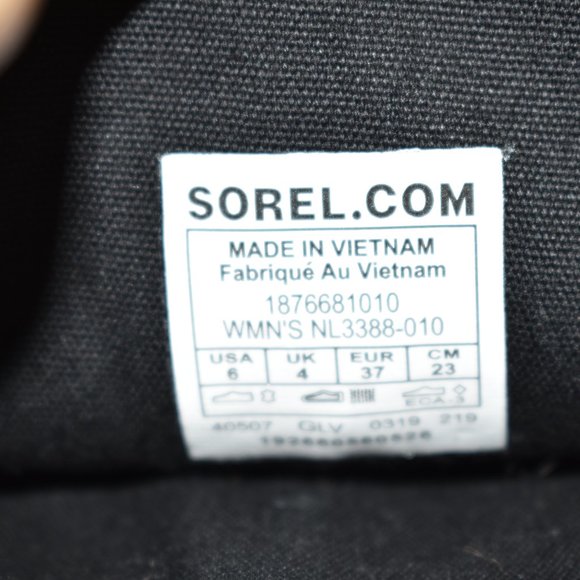 $260 SOREL CATE KNEE HIGH BOOT LEATHER WATERPROOF PLATFORM BLOCK 6  (TC1) - Picture 9 of 9